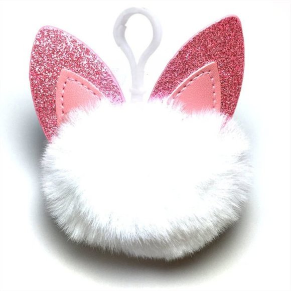 Accessories - *3/$15* Fun Pom Pom with Sparkly Cat Ears Clip